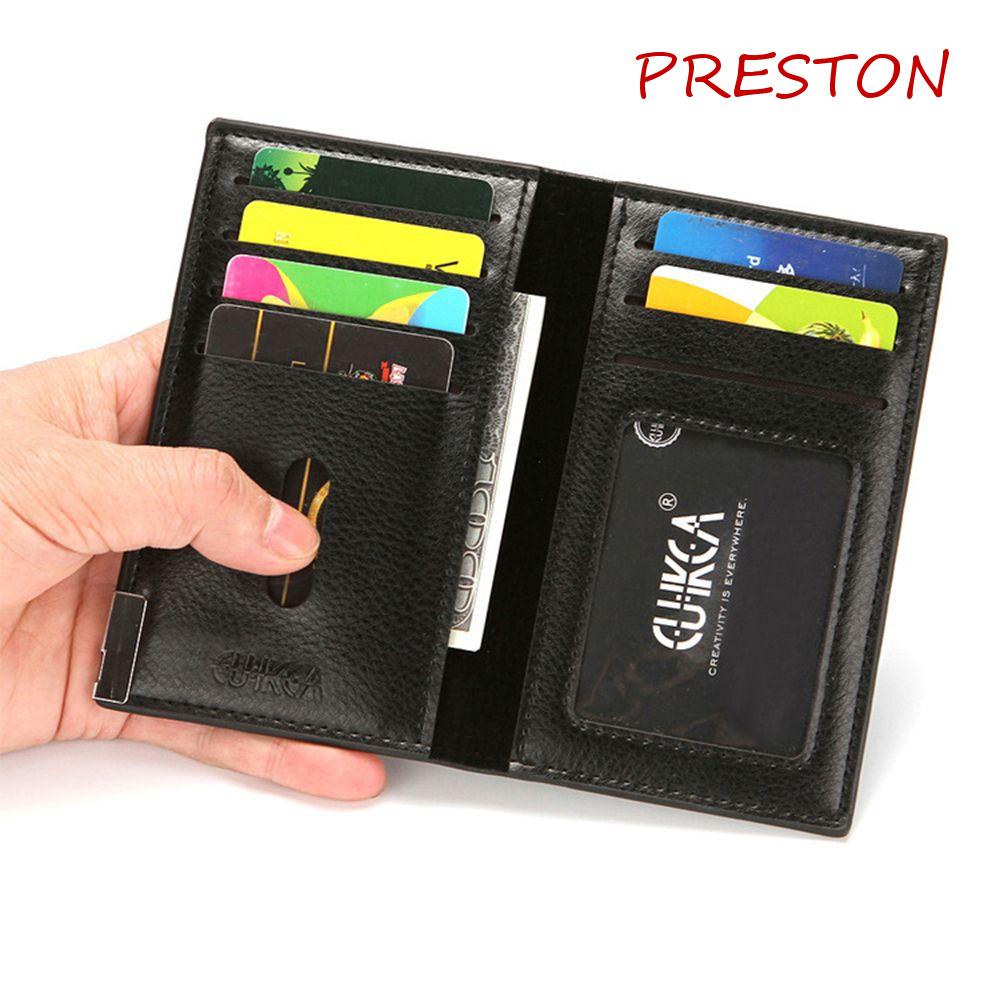 Ví Da PU Gập 1 Ngăn Đựng Thẻ / Bằng Lái Xe Cho Nam