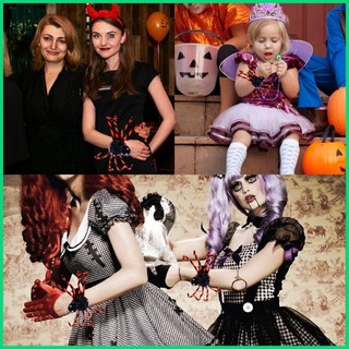 Cài Tóc Nhện Đính Đá Hóa Trang Halloween