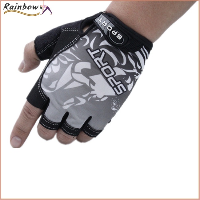 Găng Tay Nửa Ngón Siêu Mỏng Thoáng Khí Chống Trượt Tiện Dụng Khi Đi Xe Đạp / Leo Núi / Câu Cá