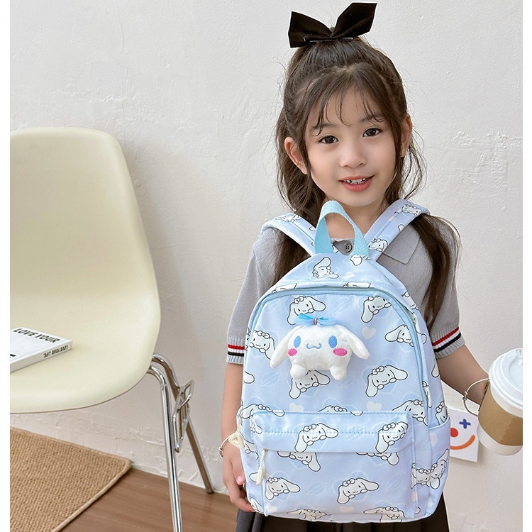 Ba Lô Đi Học / Du Lịch Họa Tiết Hoạt Hình Kuromi Melody Cinnamoroll Dễ Thương Cho Bé Trai Và Gái