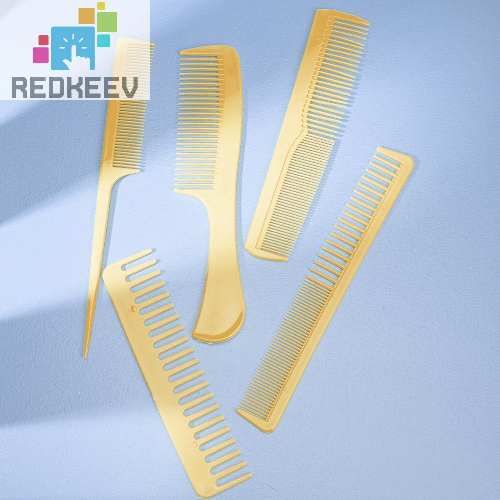 Set 8 Lược Chải Thẳng Râu Chuyên Nghiệp Không Độc Hại