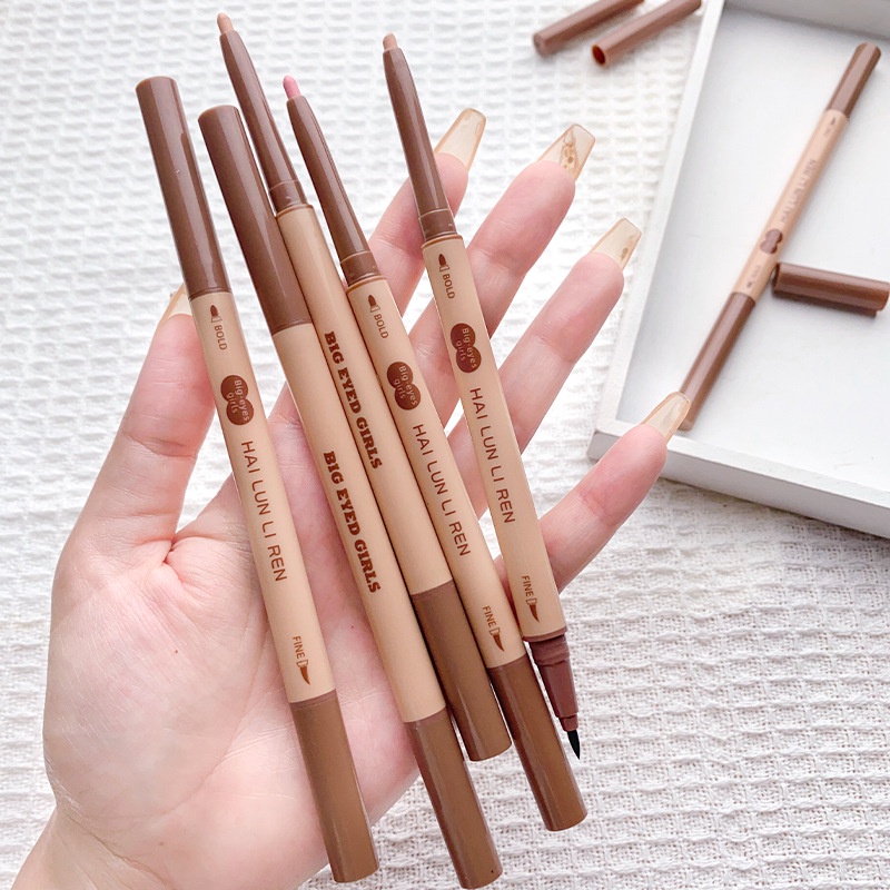 Bút Kẻ Mắt Nước Hai Đầu Lâu Trôi Tự Nhiên HLLR 0.25g