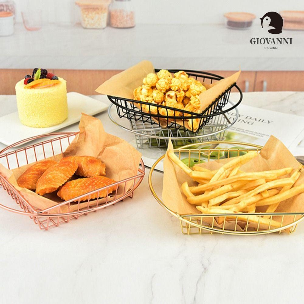 Rổ Lưới Thép Carbon Đựng Khoai Tây Chiên Tiện Dụng Cho Nhà Bếp