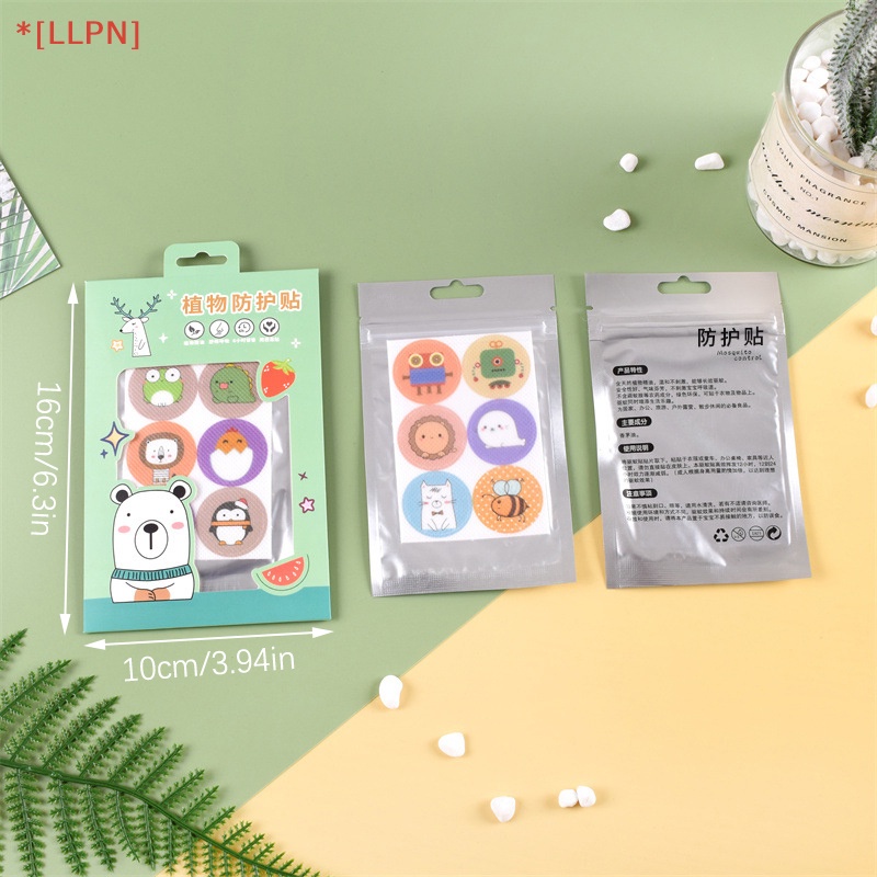 Bộ 36 Miếng Dán Chống Muỗi Họa Tiết Hoạt Hình Phù Hợp Cho Mùa Hè