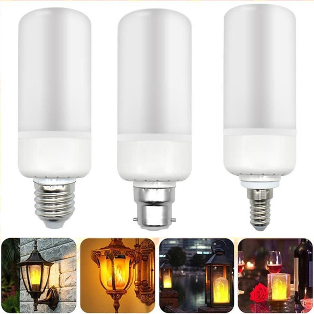 Đèn Led Hiệu Ứng Lửa Ánh Lửa E12 / E14 / B22 Trang Trí Sân Vườn