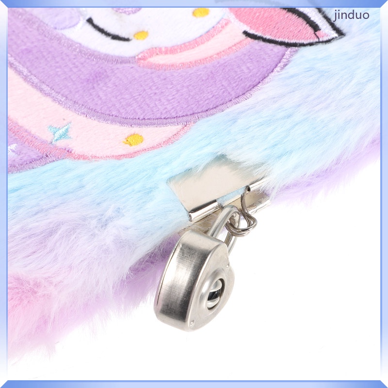 Plush lock book kids unicorn diary notebook tạp chí sản phẩm sữa girl student .vn