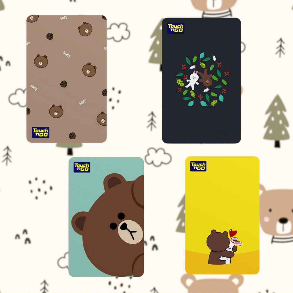 Sticker Dán Thẻ ATM Bear Bear - Miếng Dán ATM - Skin Card - Chất Liệu Chống Xước - Chống Nước