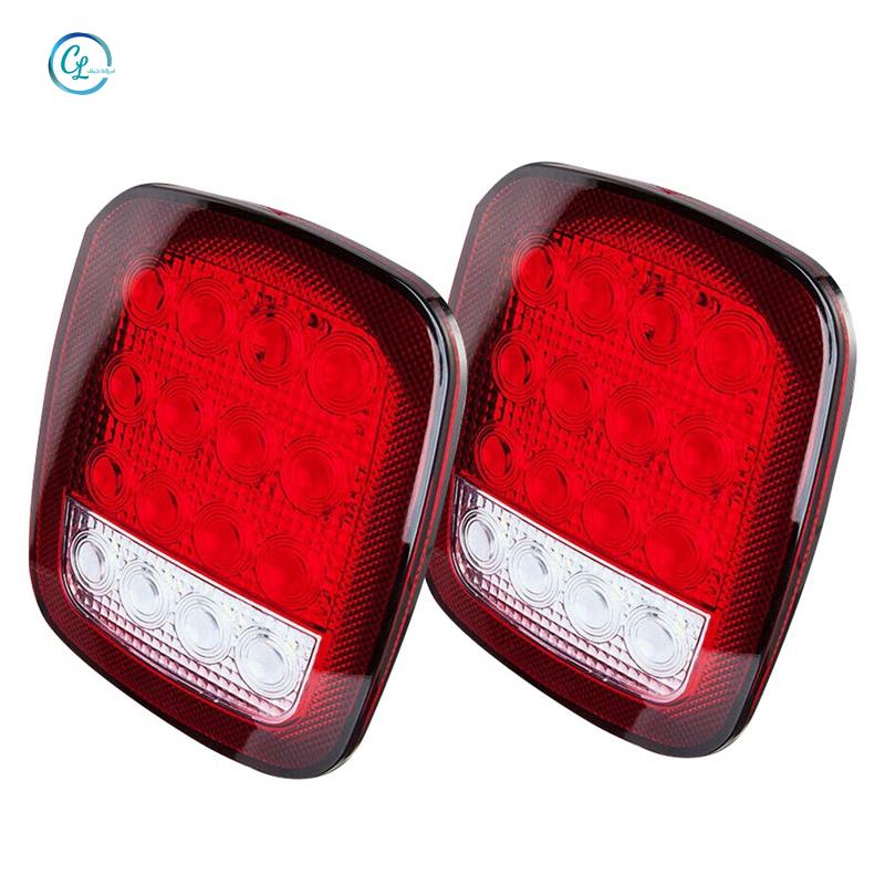 Đèn LED Tín Hiệu Phanh Thắng Gắn Đuôi Xe Jeep Wrangler TJ CJ YJ