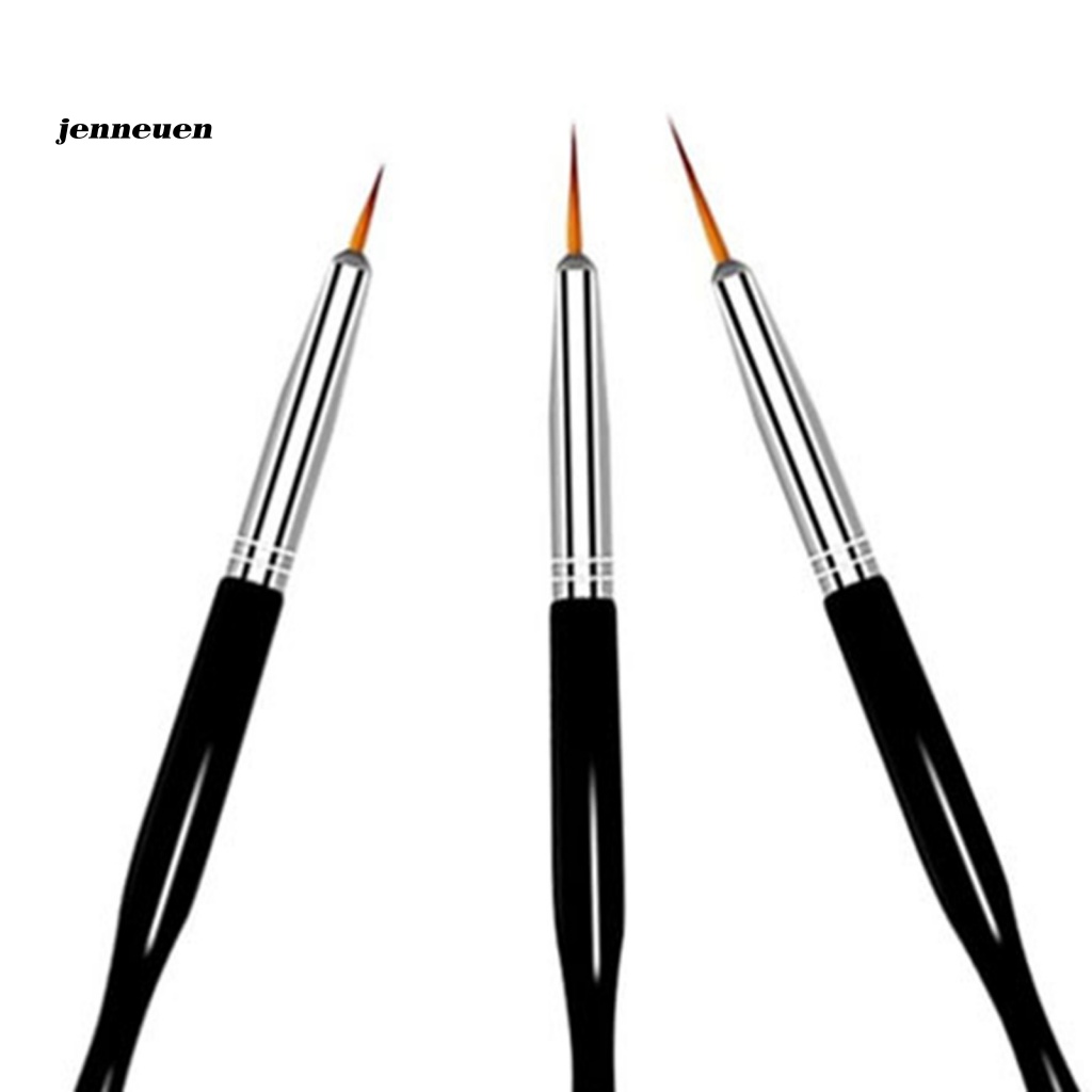 Set 3 Bút Vẽ Trang Trí Móng Nghệ Thuật Chống Mài Mòn