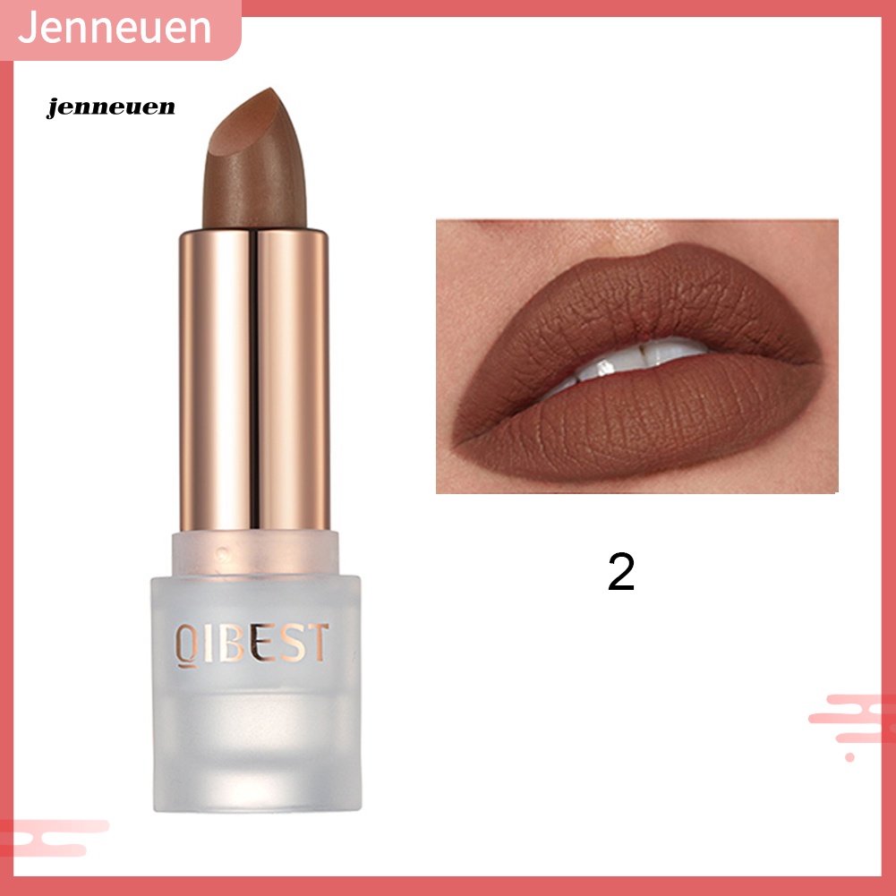 Son Môi QIBEST Chất Lì Mềm Mượt Lâu Trôi Dưỡng Ẩm Không Phai