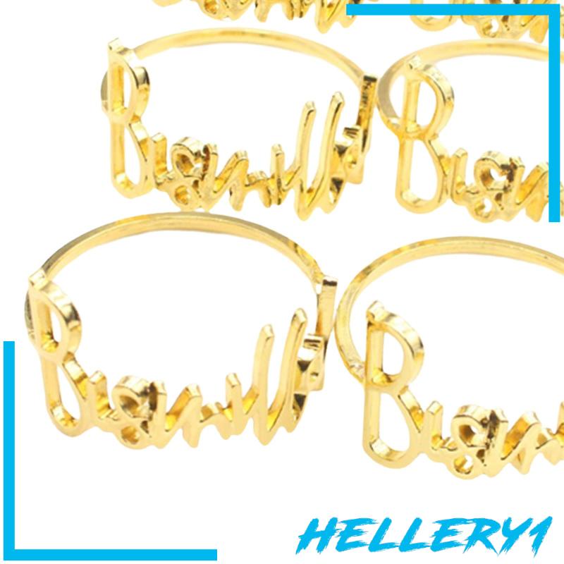 Bộ Vòng Giữ Khăn Ăn Bằng Kim Loại Có Thể Tái Sử Dụng Cho Tiệc Halloween