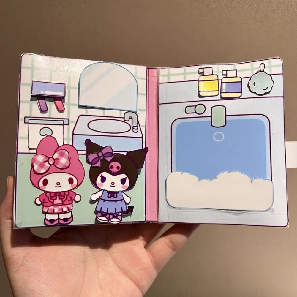 Taylor1 Bộ Đồ Chơi sticker Dán Trang Trí Sách Hoạt Động Hình Shinchan 3d diy