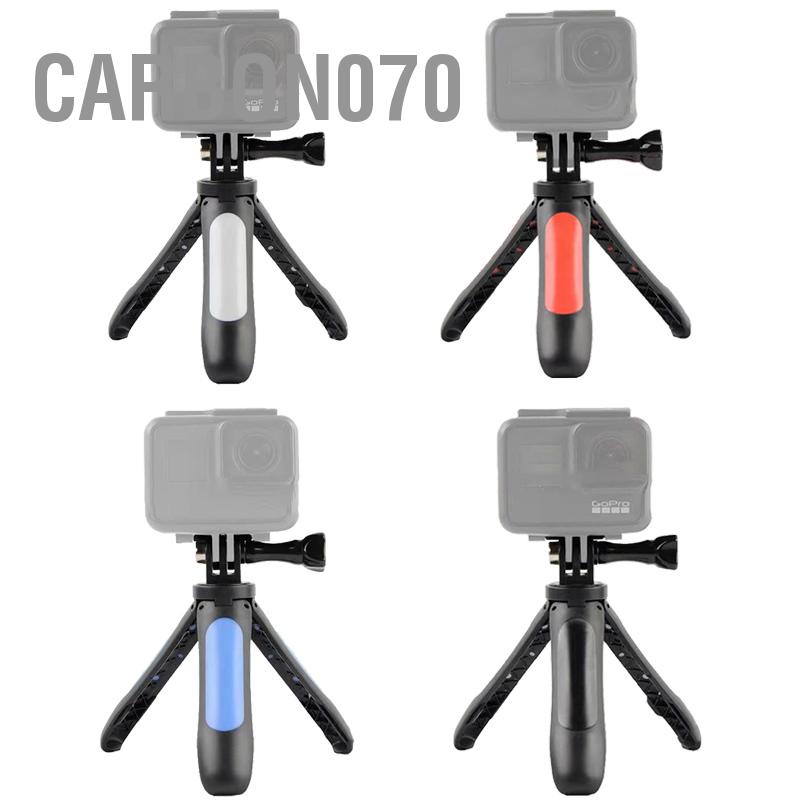 Carbon070 Gậy Selfie Tripod Mini Kim Loại Adapter Giá Đỡ Máy Ảnh Thể Thao Điện Thoại Cho DJI Action 1 2 Camera Hành Động