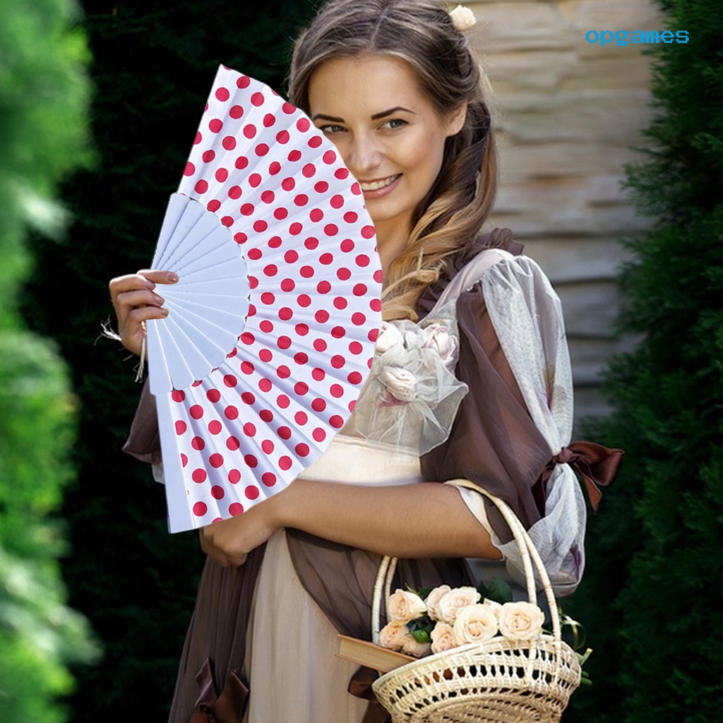 Quạt Cầm Tay Bằng Gỗ Phong Cách Retro Nhẹ Nhàng Gấp Được