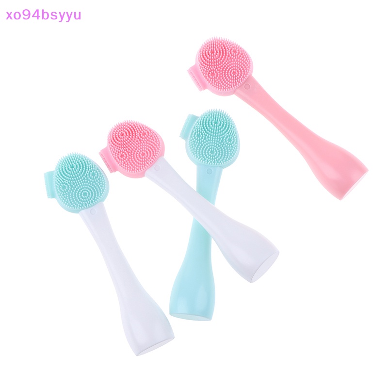 1 Bàn Chải Silicon Rửa Mặt Tẩy Tế Bào Chết Mát Xa Chăm Sóc Da Xo94Bsyu