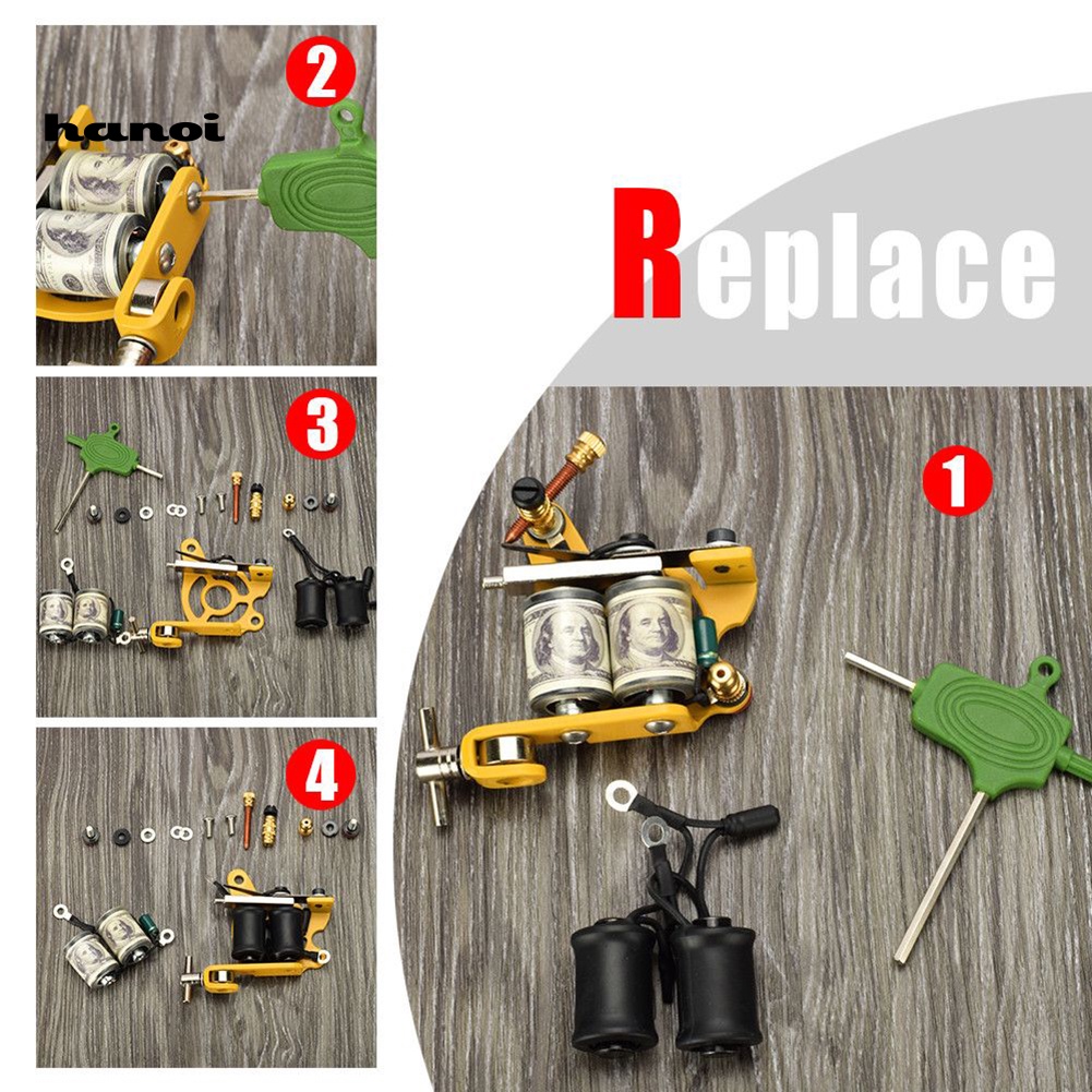 Cuộn Dây Động Cơ 8 / 10 Chuyên Nghiệp Cho Máy Xăm