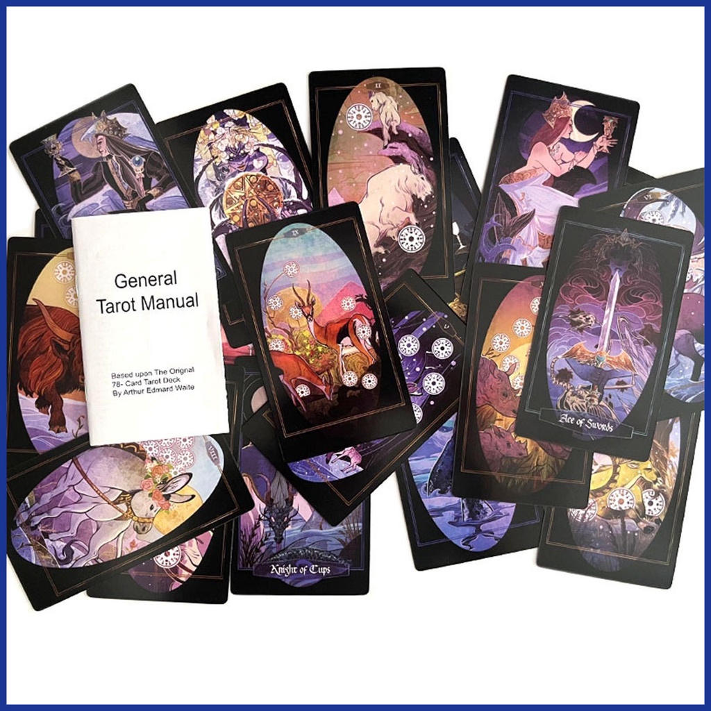 Bộ Bài Tarot 78 Lá 12X7cm