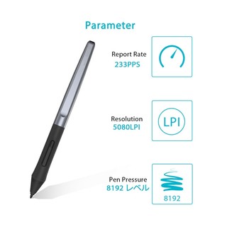Pw100 stylus pen bút kỹ thuật số không pin cho huion h640p / h950p / h1060p / h1161 / hc16 / hs64 / hs610 máy tính bảng đồ họa bút vẽ