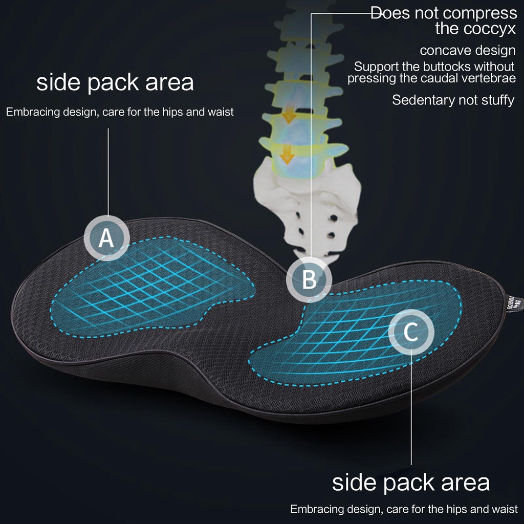 Đệm LóT Ghế NgồI 2 Trong 1 Đa Năng Cho Xe Hơi M0X0