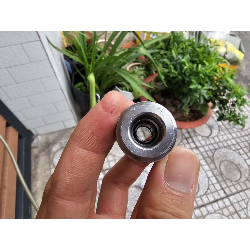 Khớp Nối Nhanh Gài Tự Động Khớp Cái 1/4 Ren Trong 14mm Full Inox Cho S.úng RỬa Xe Ren Ngoài