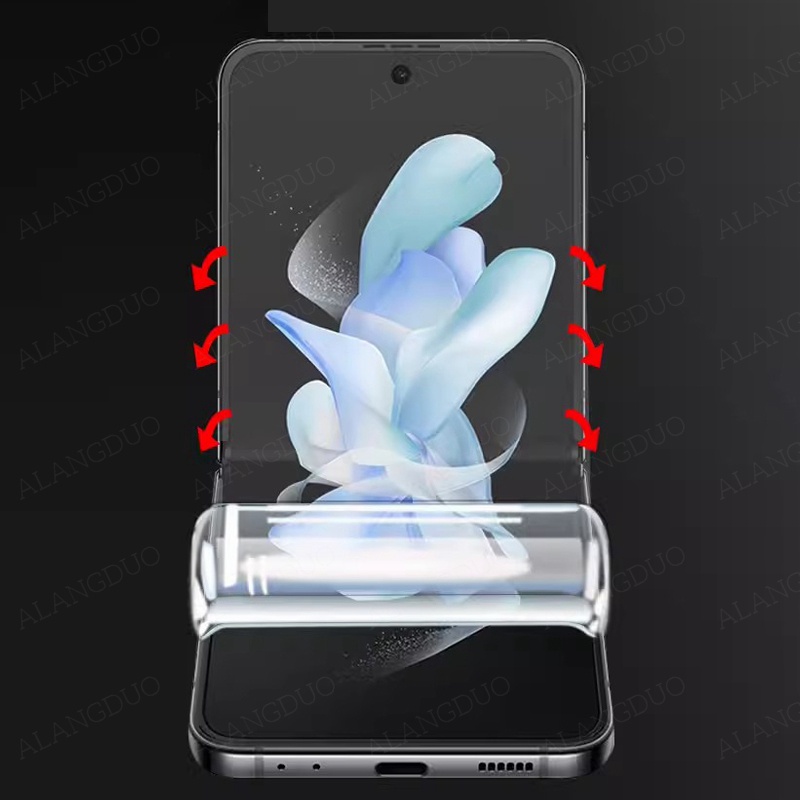 Phim Dán Hydrogel 5 Trong 1 Bảo Vệ Màn Hình Điện Thoại Samsung Z Flip 5 Flip 4 Flip 3 Flip5