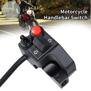 ⚡READYSTOCK⚡Handlebar Switch Motorcycle Accessories Replacement Waterproof 10A 7/8inch