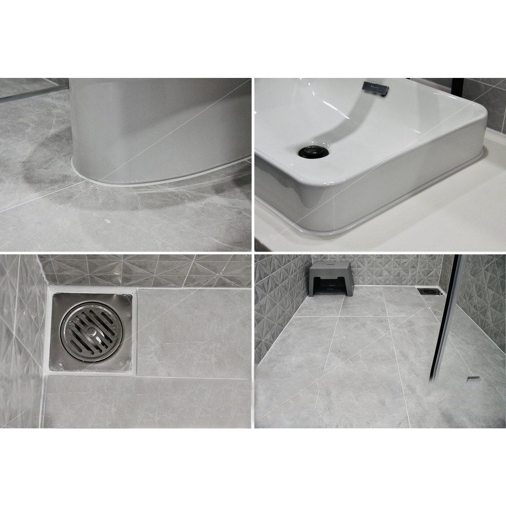 Keo chà ron 2 thành phần cao cấp DEYI - Keo chít mạch màu trắng epoxy 2 thành phần cam kết bền màu không bị vàng