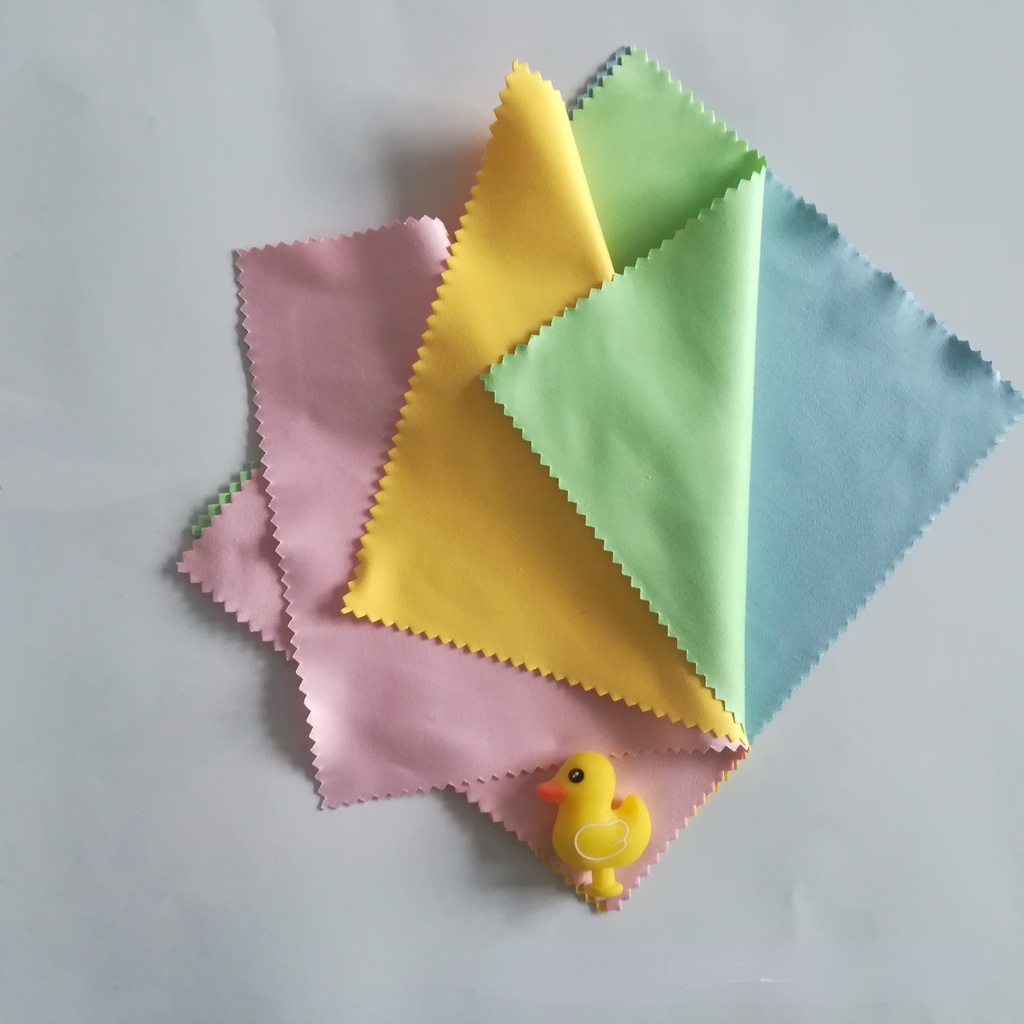 ZM Khăn Lau Mắt Kính Hai Mặt Chất Liệu microfiber Cao Cấp 15 * 18cm ZMYJB001