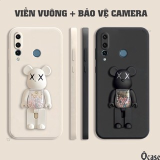 Ốp lưng Huawei Nova 4 mô hình gấu kiêm giá đỡ tiện dụng