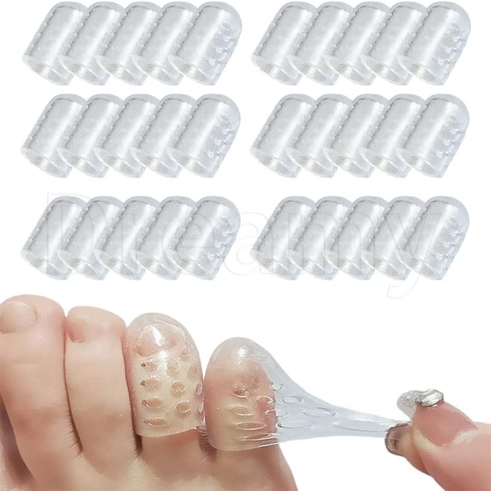 Đệm Gel Silicon Bảo Vệ Ngón Chân Chống Ma Sát Chống Mồ Hôi Thoáng Khí