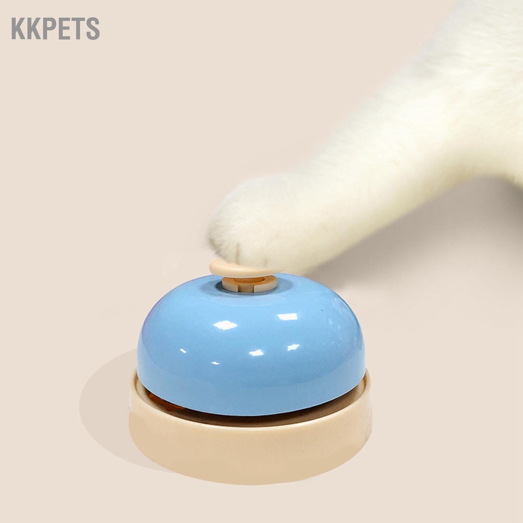 KKPETS Chuông gọi cho thú cưng Nút nhạy cảm Huấn luyện chó bằng kim loại Gọi là chuông ăn tối đồ chơi