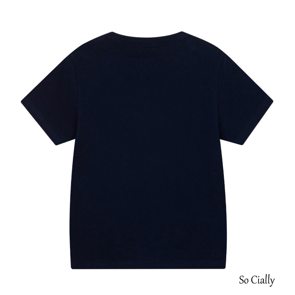 Áo Thun Ngắn Tay In LOGO Marithe Francois Thời Trang Mùa Hè Hàn Quốc