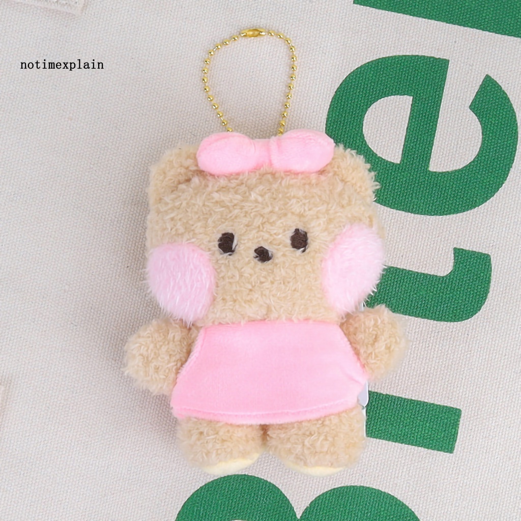 Móc Khóa Hình Thú Nhồi Bông Đáng Yêu