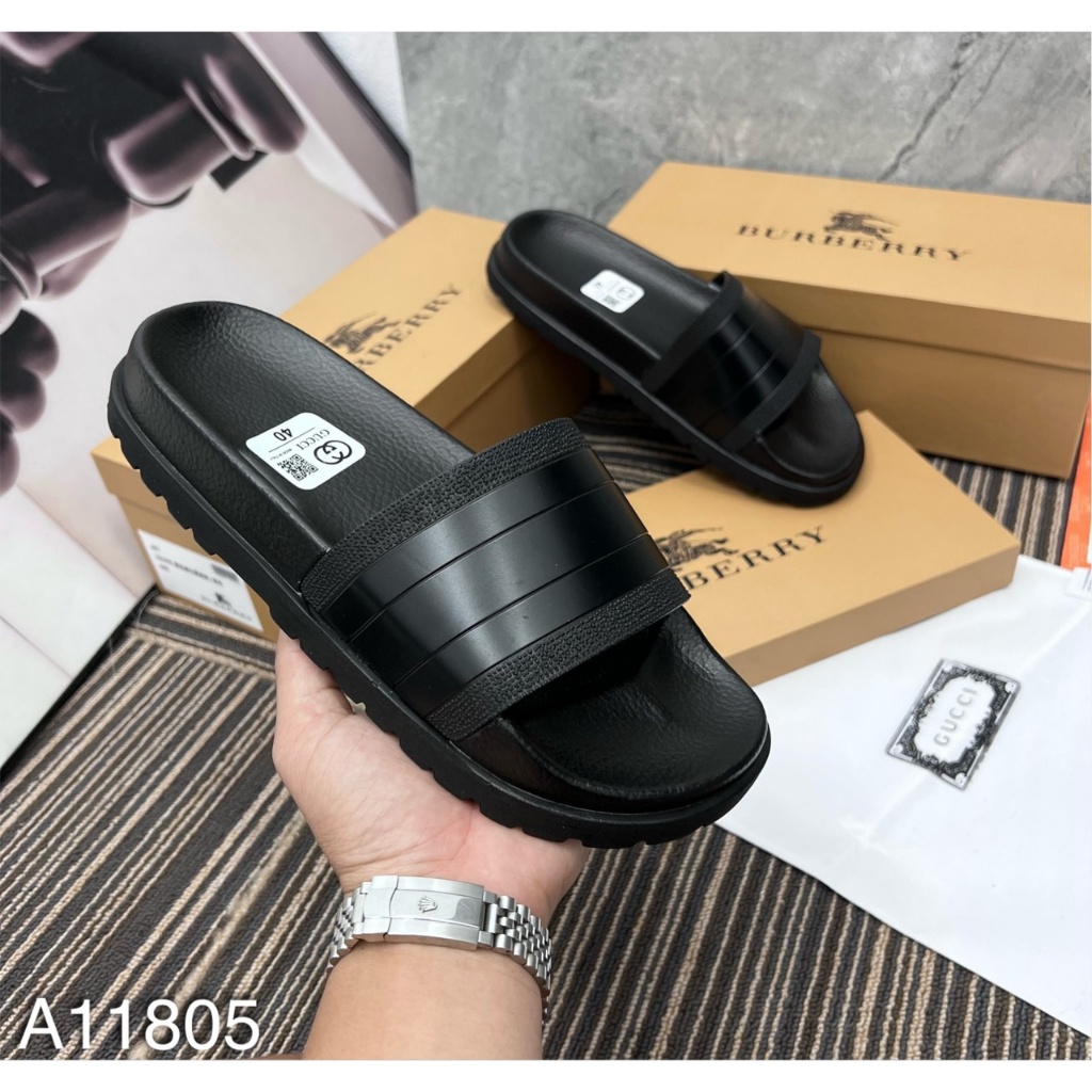 Dép Quai Ngang Nam Guchy Cao Cấp, Dép Lê Nam GC Quai Ngang Xanh Đỏ Cực Đẹp