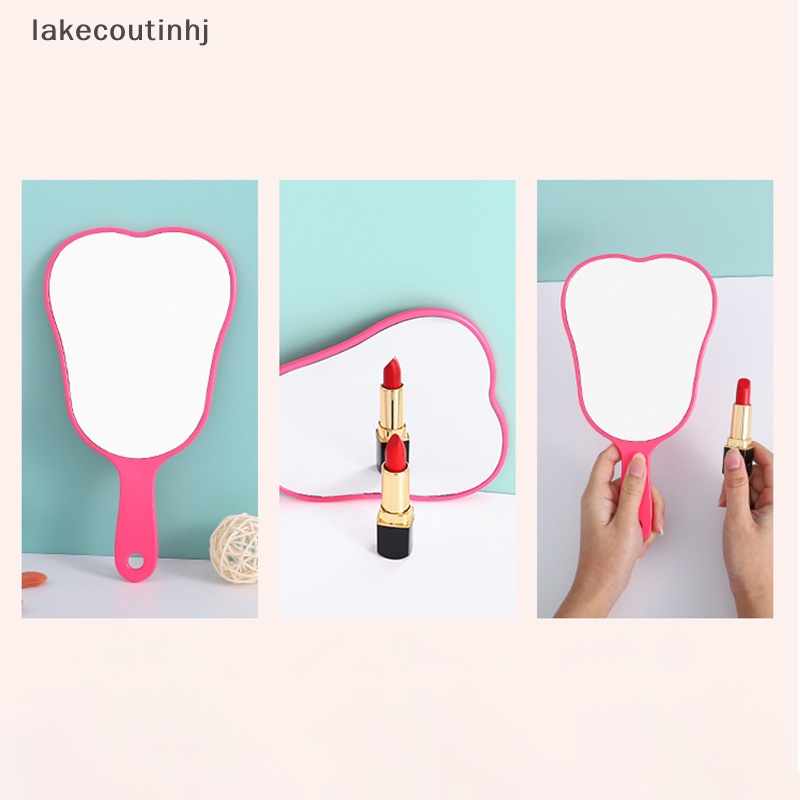 Gương Trang Điểm Cầm Tay Hình Quạt Mini Tiện Dụng Cho Salon / SPA