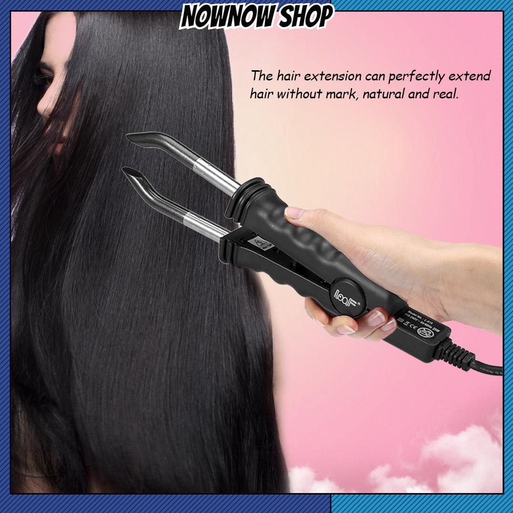 NOWNOW SHOP Tóc Nối Máy Salon Fusion Sắt Dụng Cụ Giả Tạo Kiểu