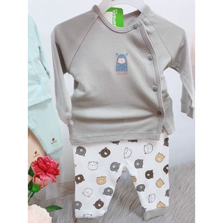 [Lullaby]Bộ dài tay nỉ mỏng.