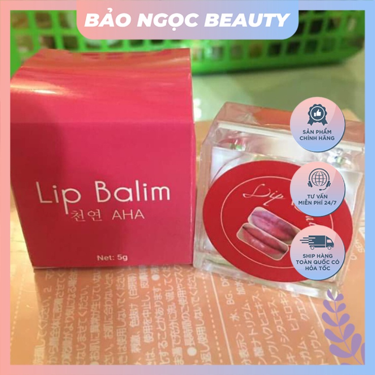 Dưỡng môi giảm thâm, cấp ẩm