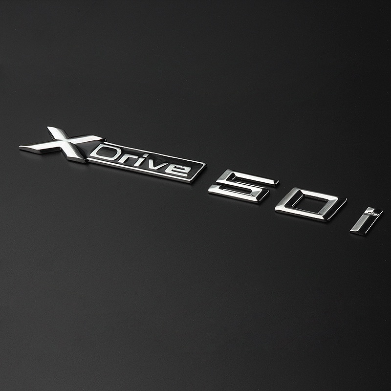 1 Nhãn Dán Logo X Drive 20i 25i 28i 30i 35i 40i 48i 50i Cho BMW X1 X3 X4 X5 X6