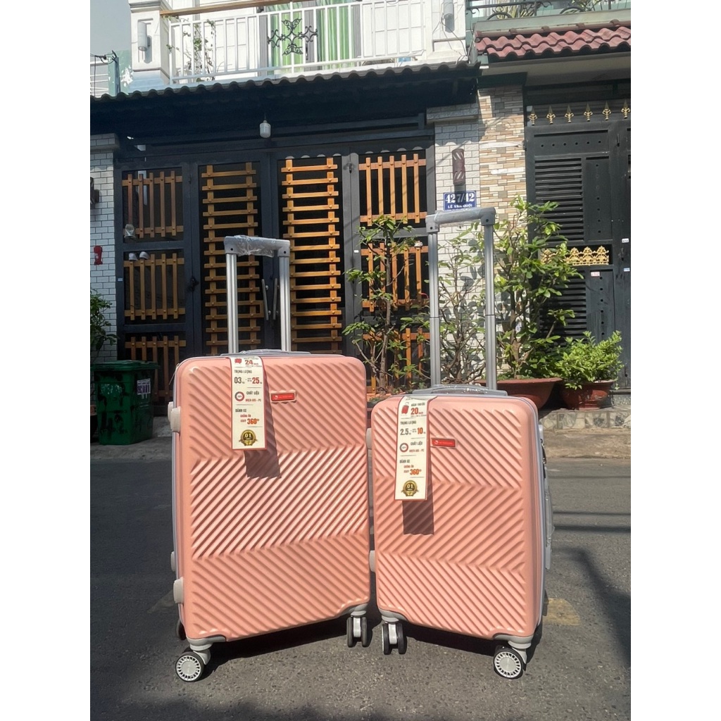 Vali du lịch  nhựa dẻo 833r bảo hành 5 năm