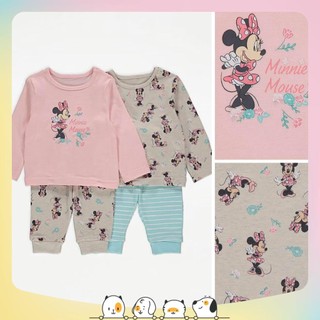 Set 2 bộ Minnie Mouse bé gái chính hãng Geo UK săn sale giá tốt