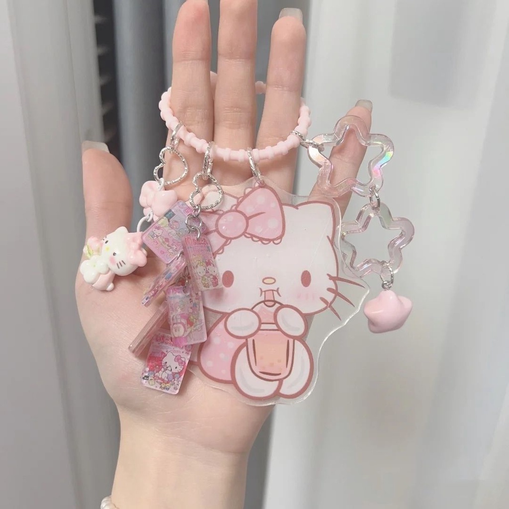 Móc Khóa Hình Mèo Hello Kitty Xinh Xắn