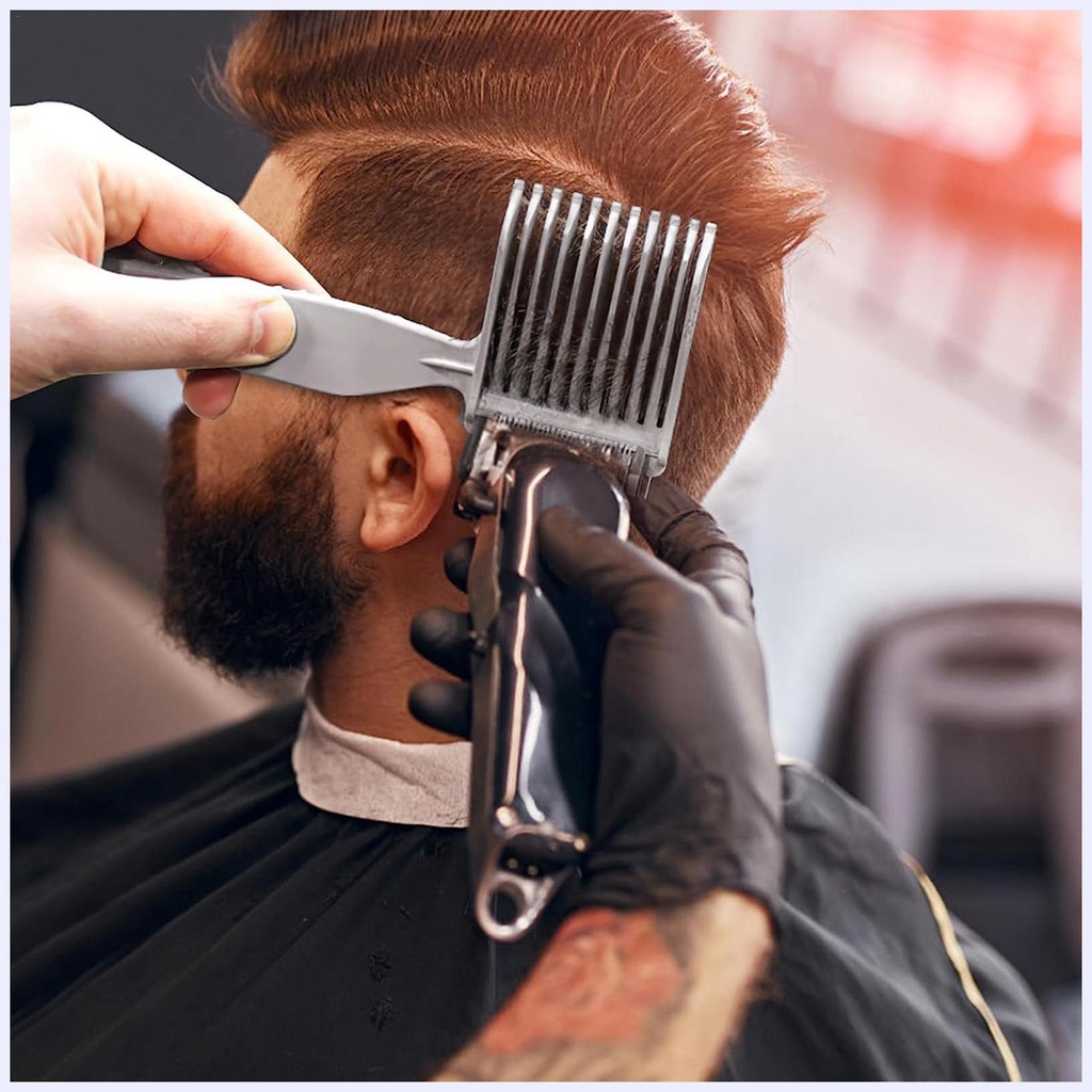 Lược Kẹp Chải Tóc Định Vị Đường Cong Chuyên Dụng Cho Nam