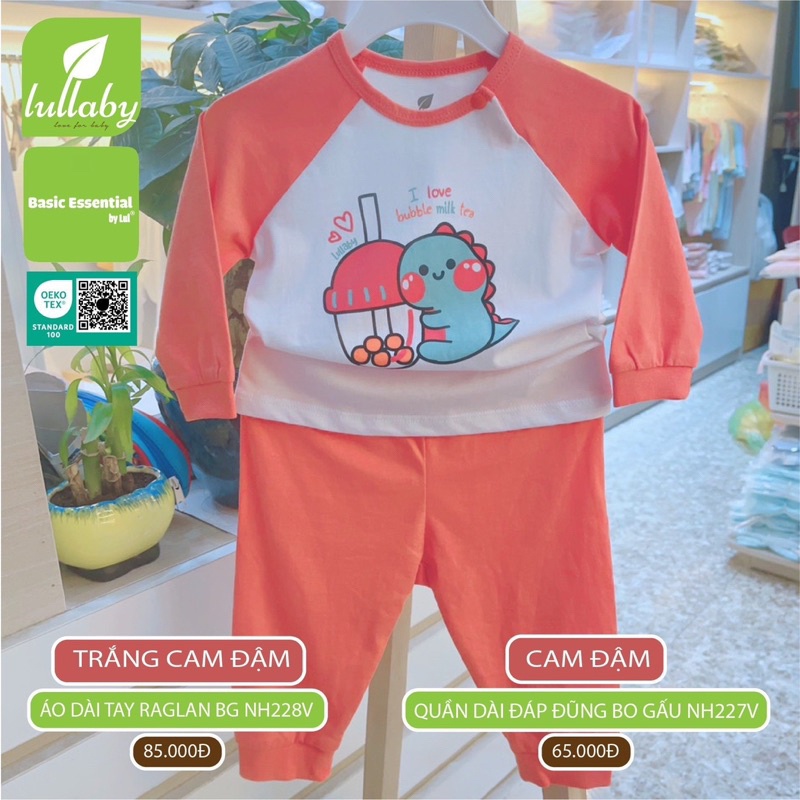 Lullaby - Bộ dài tay, quần lẻ hoạ tiết thu đông bé gái