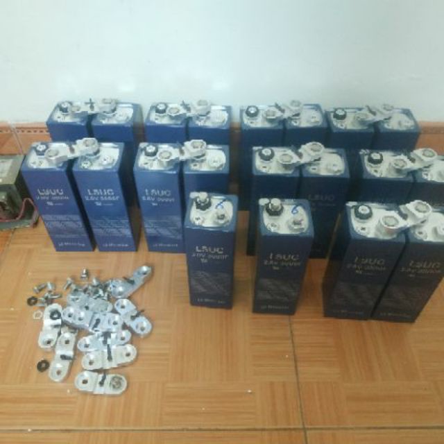 01 Siêu tụ LSUC 3000F dùng chế máy hàn cell