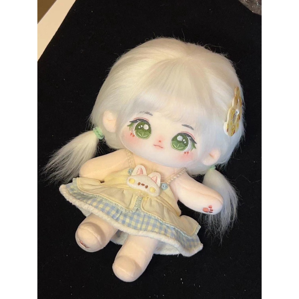 Búp Bê Nhồi Bông Cotton búp bê nhồi Búp Bê Vải Cotton 20cm Dễ Thương Dùng Làm Quà Tặng