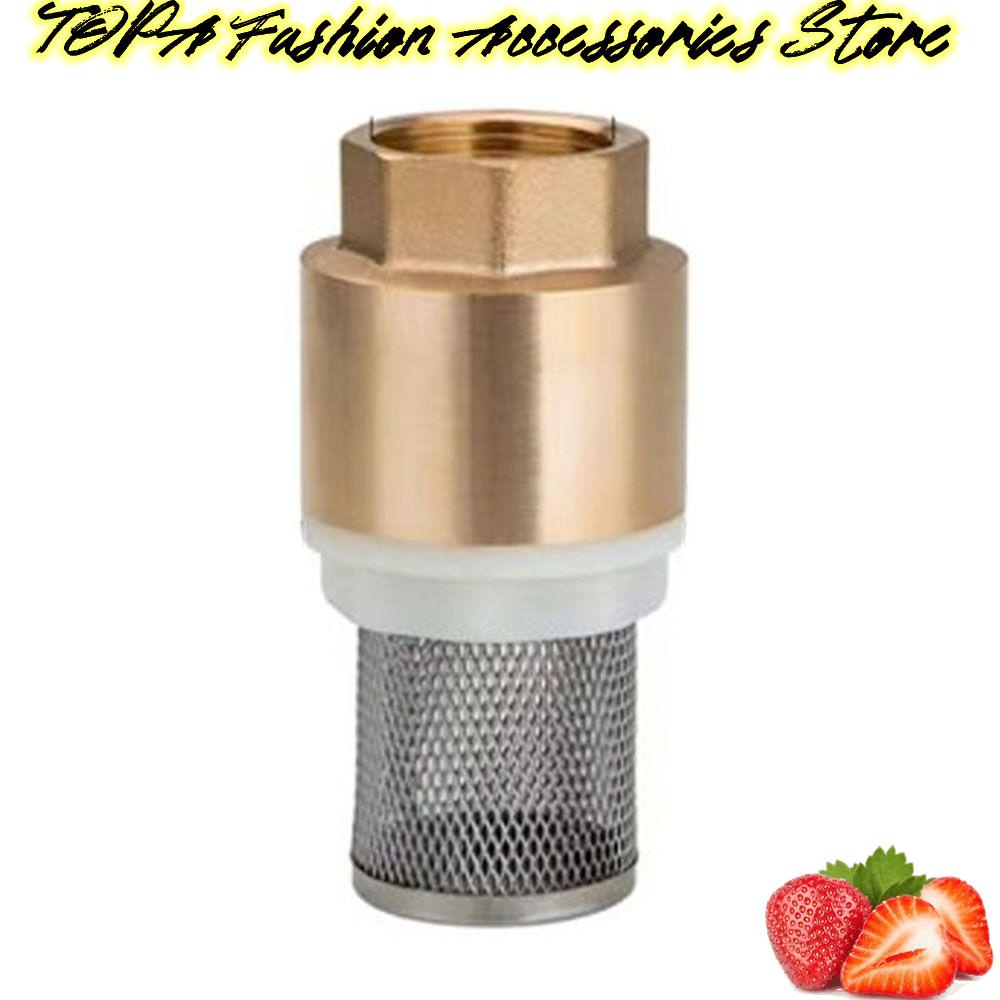 Van chân topabc1, van kiểm tra lưới vàng bằng đồng thau, kết nối nữ không trở lại dn25-1 "kháng ozone một chiều van dầu khí nước