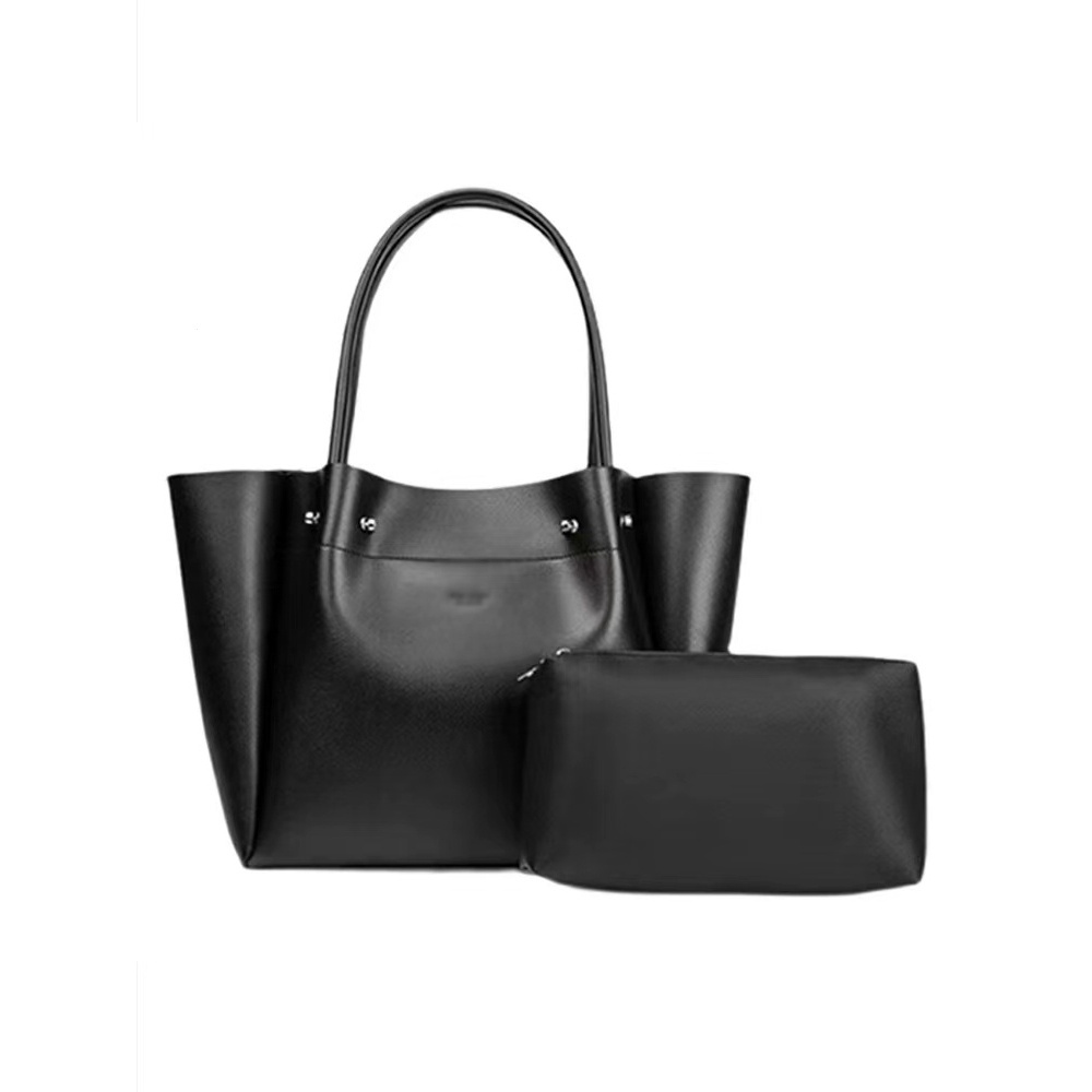 Zara new large-capacity tote bag shoulder messenger portable commuter bag
