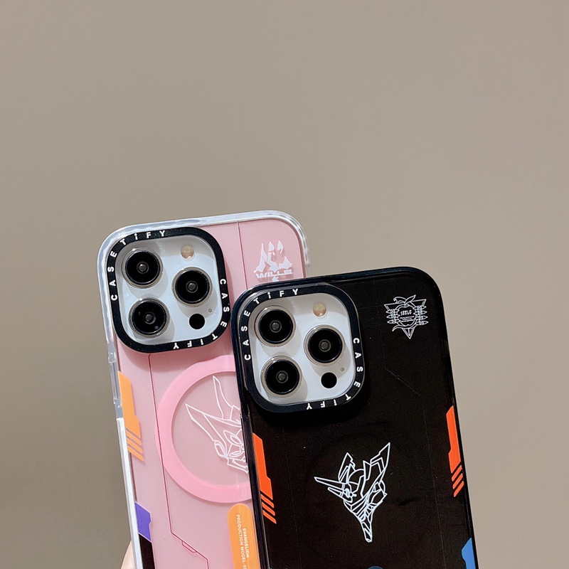 Original casetify eva evangelion test type-01 vỏ nhựa pc cho iphone 11 12 13 14 pro max vỏ