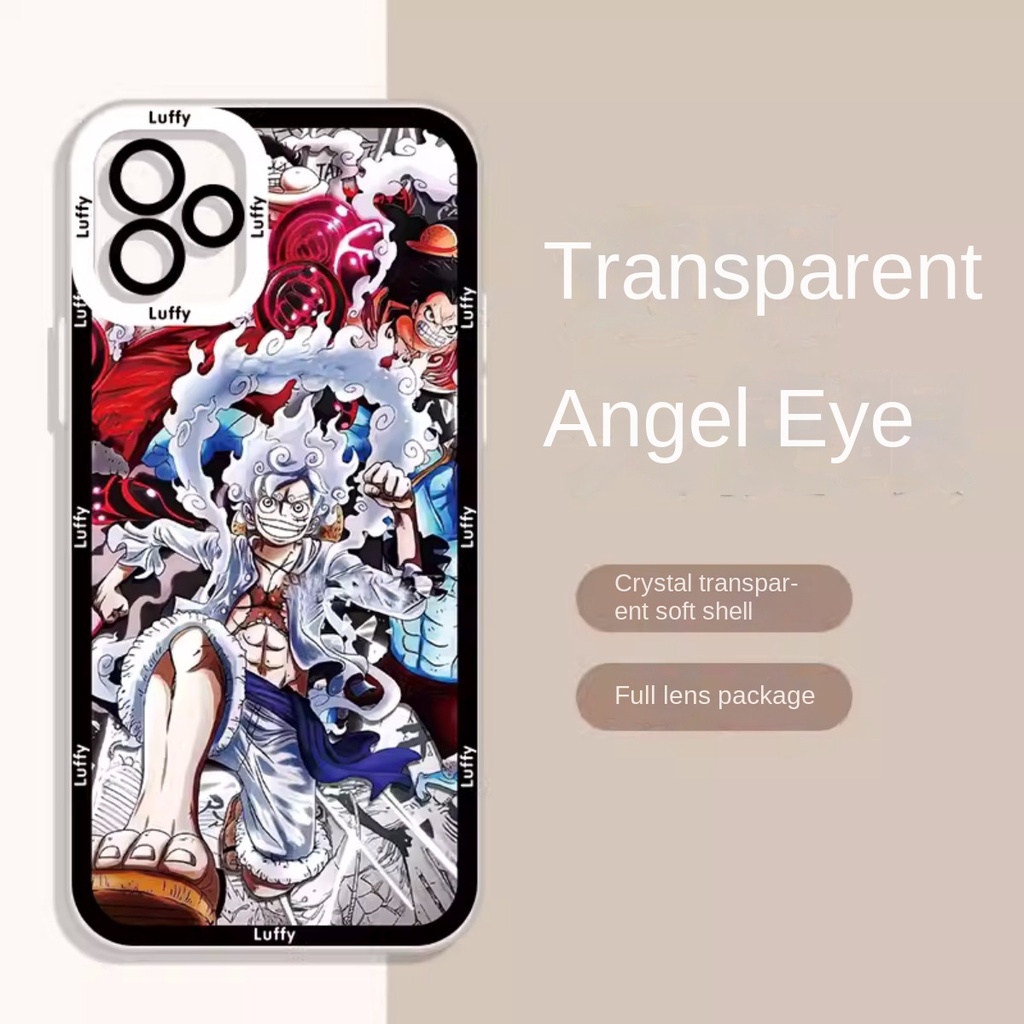 Vỏ điện thoại cho samsung galaxy a71 a51 a52 a52s a53 a72 a73 m23 f23 5g note 10 20 plus lite ultra g530 ốp lưng angel eyes anime one piece nica luffy fashion cartoon clear cover